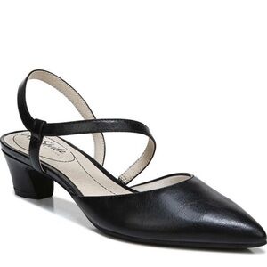 LIFESTRIDE Minimalist Slingback Pumps Black